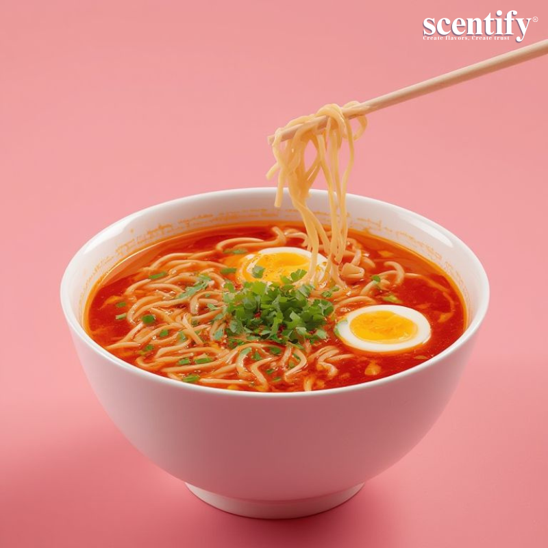 Ứng dụng thực tế của hương liệu ngành mặn trong sản xuất mì ăn miền