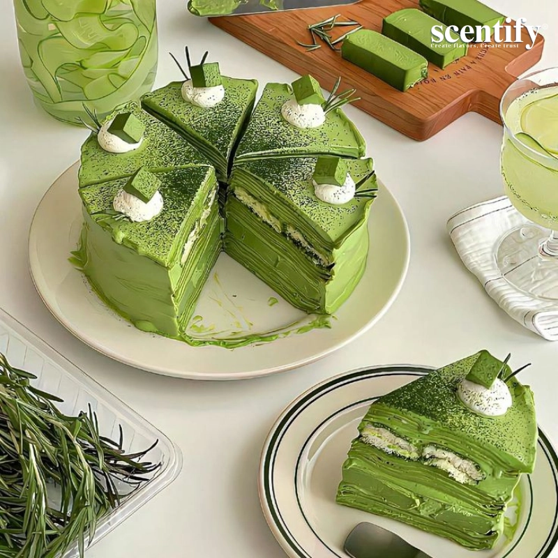 Tỷ lệ sử dụng hương liệu thực phẩm trong sản xuất từ 0.05% đến 0.3%