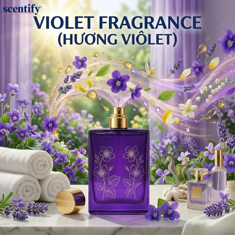 Violet Fragrance (Hoa violet)