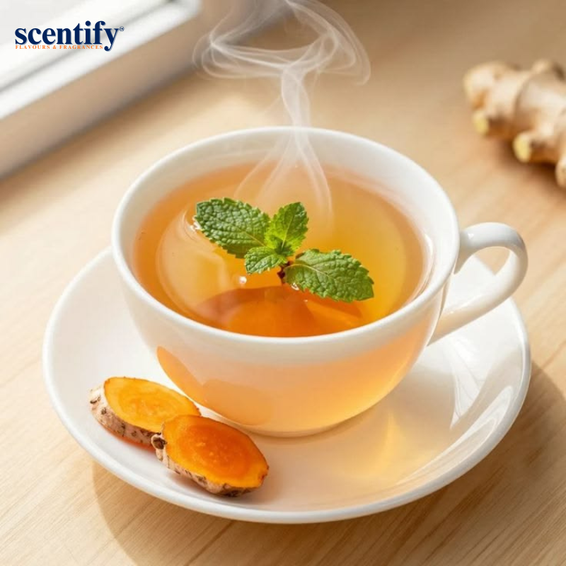 Hương trà thảo mộc giúp tăng chiều sâu và định vị sản phẩm