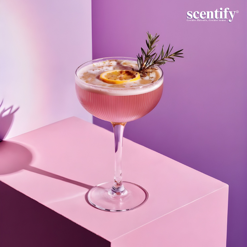 Hương liệu rượu cocktail trong sản xuất đồ uống
