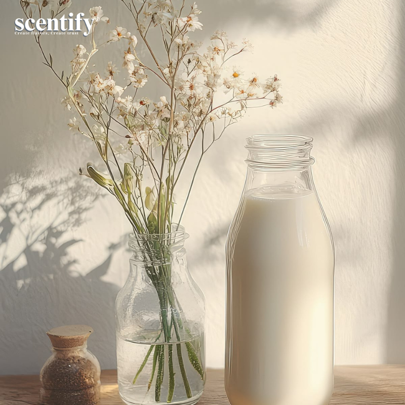 Hương sữa nền dùng trong sản xuất thực phẩm