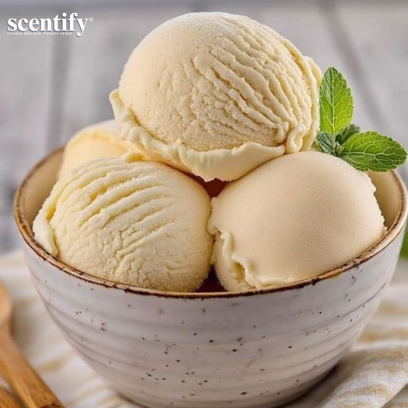 Nhóm hương kem vani truyền thống dùng trong món tráng miệng và đồ uống