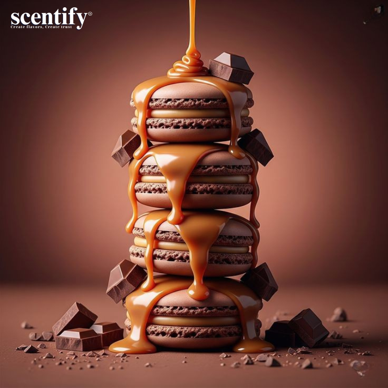 Hương dessert caramel chocolate trong F&B